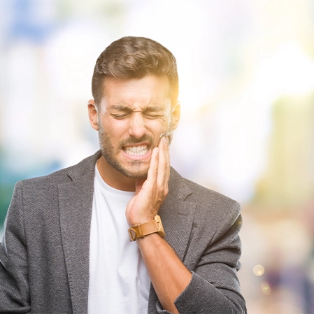Man With Tooth Pain